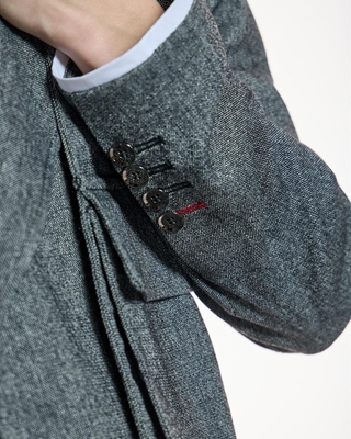 ALBA CONDE Chaqueta Corta Gris - Imagen 2