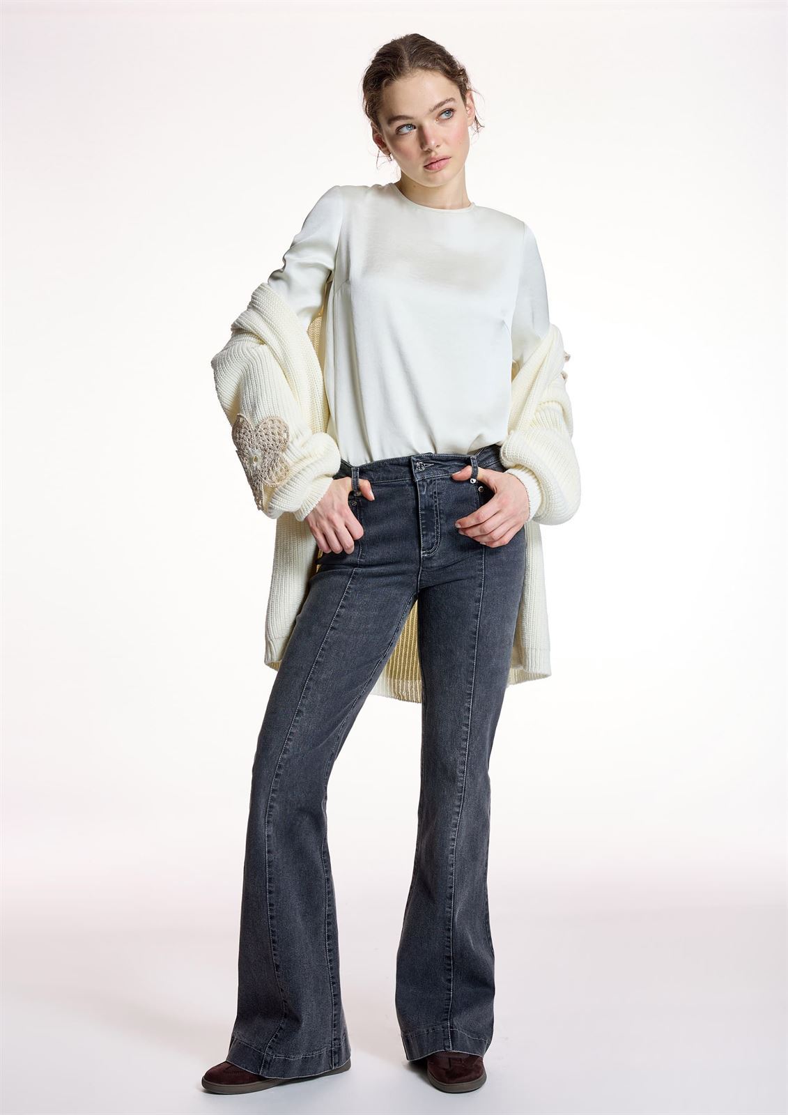 ALBA CONDE Chaqueta de Punto Oversize - Imagen 1