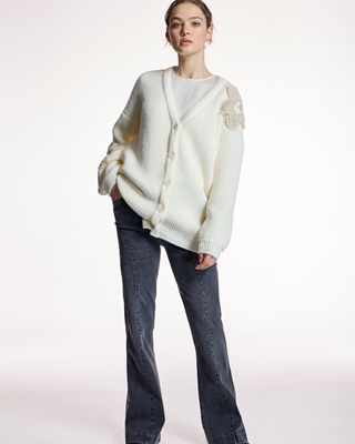 ALBA CONDE Chaqueta de Punto Oversize - Imagen 2