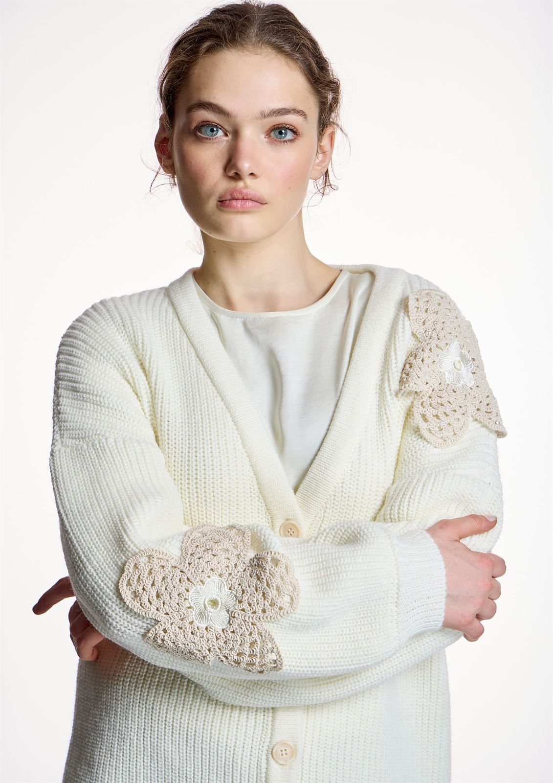 ALBA CONDE Chaqueta de Punto Oversize - Imagen 4