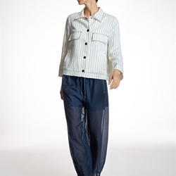 ALBA CONDE Chaqueta Raya Diplomática - Imagen 1