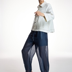 ALBA CONDE Chaqueta Raya Diplomática - Imagen 2