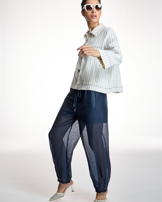 ALBA CONDE Chaqueta Raya Diplomática - Imagen 2