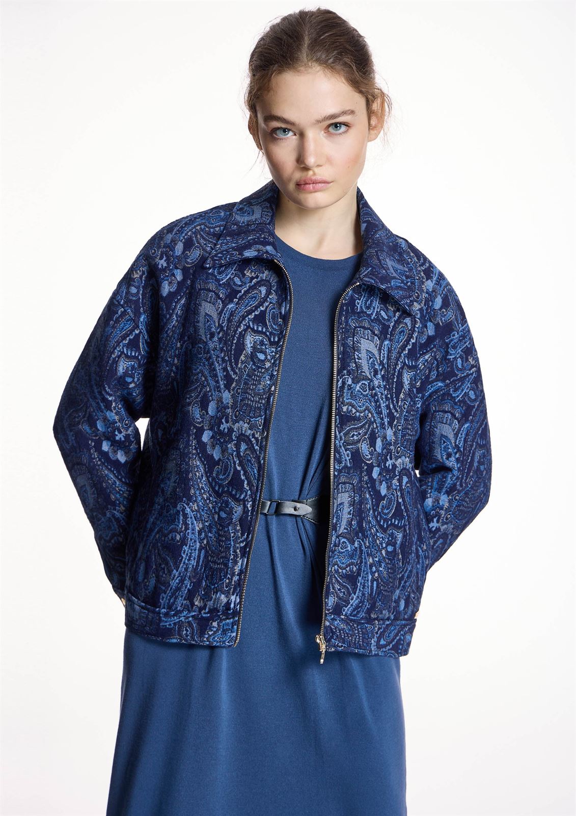 ALBA CONDE Chaqueta Tweed Bicolor - Imagen 5