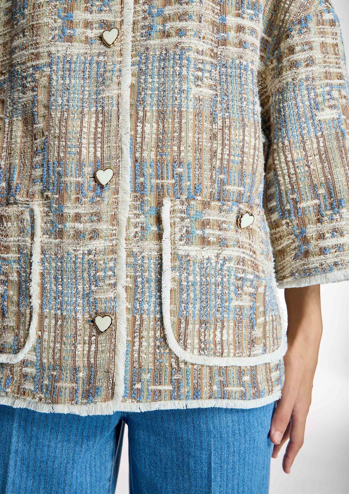 ALBA CONDE Chaqueta Tweed - Imagen 2