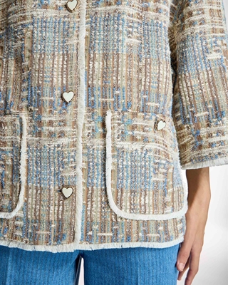 ALBA CONDE Chaqueta Tweed - Imagen 2