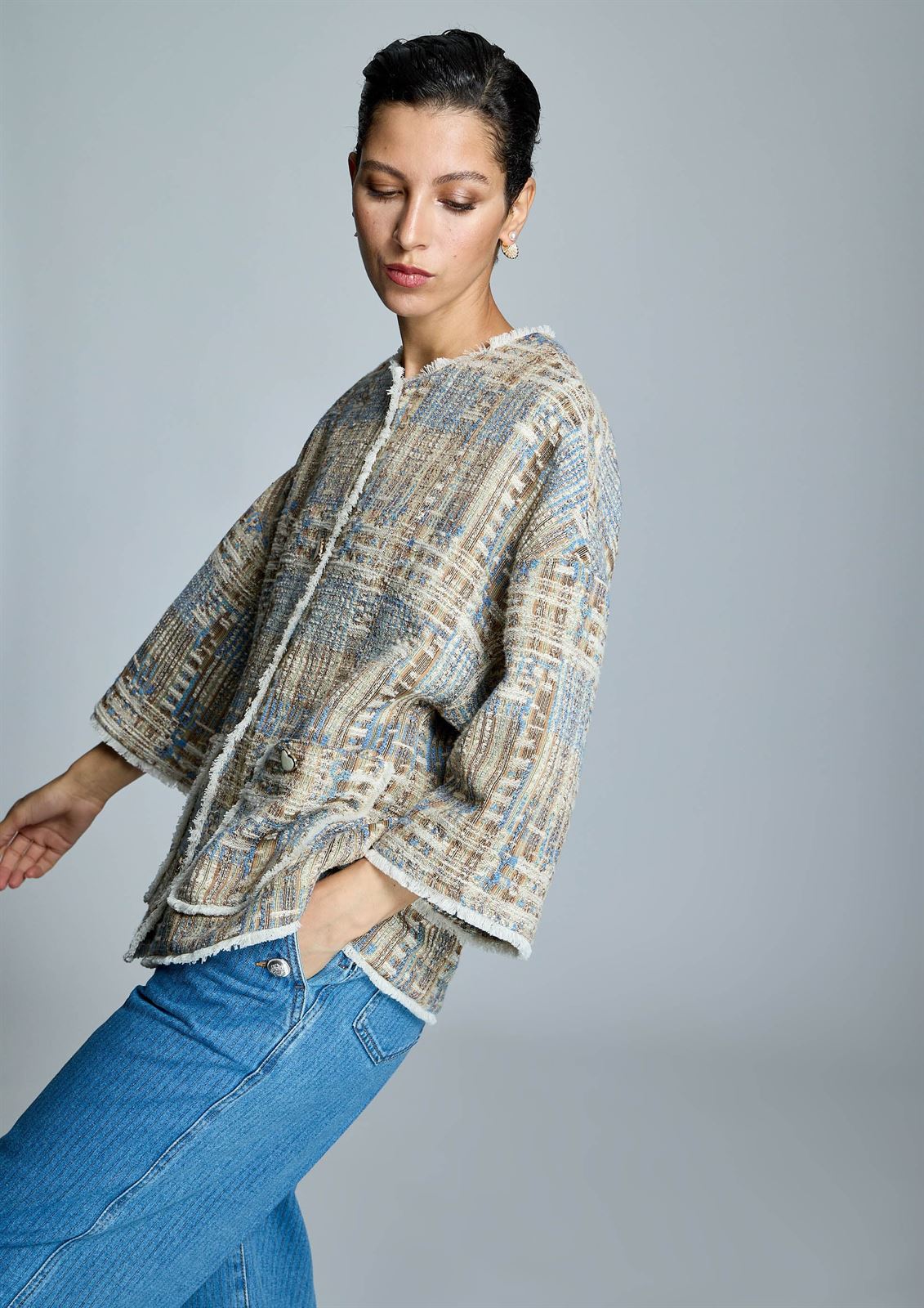 ALBA CONDE Chaqueta Tweed - Imagen 4