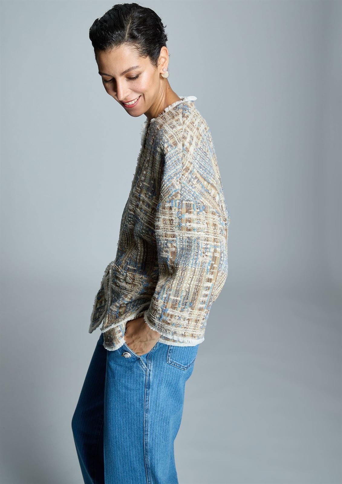 ALBA CONDE Chaqueta Tweed - Imagen 5