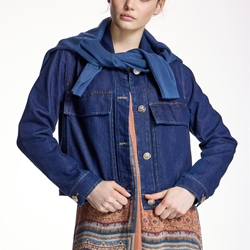 ALBA CONDE Chaqueta Vaquera Corta - Imagen 1