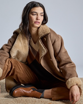 ALBA CONDE Chaquetón Doble Faz - Imagen 2