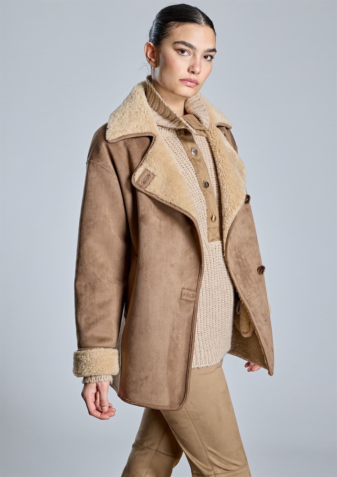 ALBA CONDE Chaquetón Doble Faz - Imagen 4