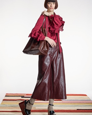 ALBA CONDE Culotte Burdeos - Imagen 1