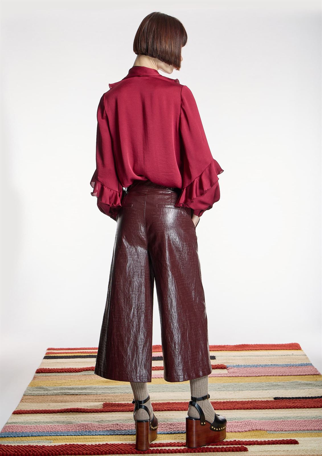 ALBA CONDE Culotte Burdeos - Imagen 7