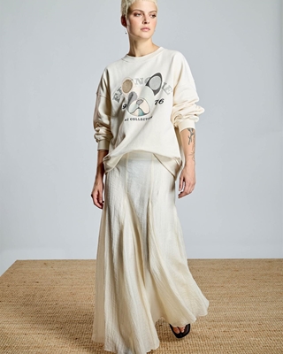 ALBA CONDE Falda Fluída Boho - Imagen 1