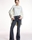 ALBA CONDE Jeans Acampanados Gris - Imagen 2
