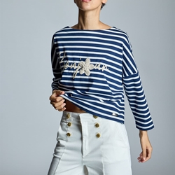 ALBA CONDE Jeans Culotte Blanco - Imagen 1