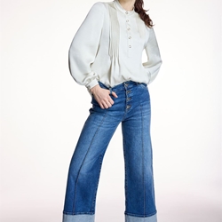 ALBA CONDE Jeans Detalle Vuelta en Bajos - Imagen 1