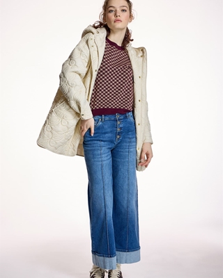 ALBA CONDE Jeans Detalle Vuelta en Bajos - Imagen 2