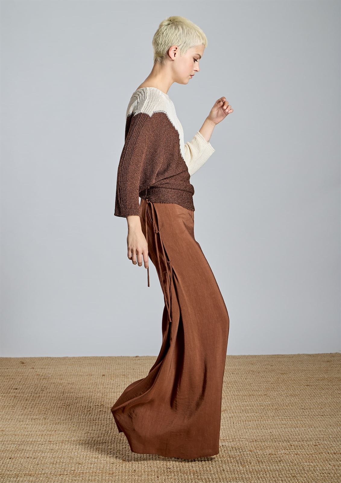 ALBA CONDE Jersey de Punto Bicolor - Imagen 5