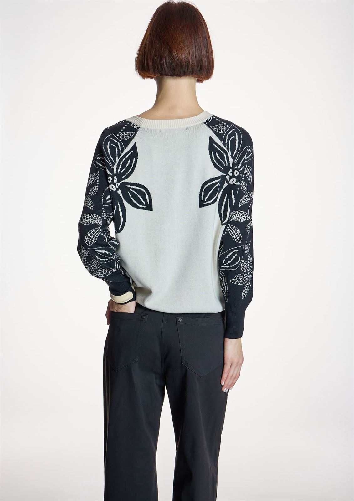 ALBA CONDE Jersey Estampado Floral - Imagen 5