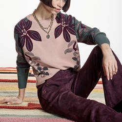 ALBA CONDE Jersey Estampado Floral - Imagen 1