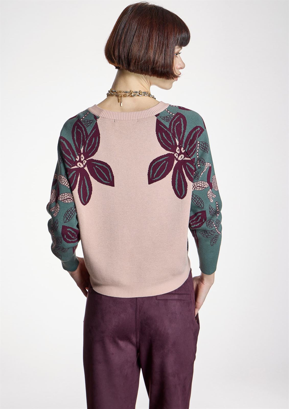ALBA CONDE Jersey Estampado Floral - Imagen 4