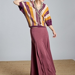 ALBA CONDE Jersey Rayas Multicolor - Imagen 2