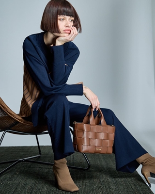 ALBA CONDE Jerseyde Punto Combinado - Imagen 1