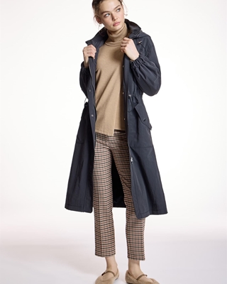 ALBA CONDE Pantalón Entallado de Cuadros - Imagen 1