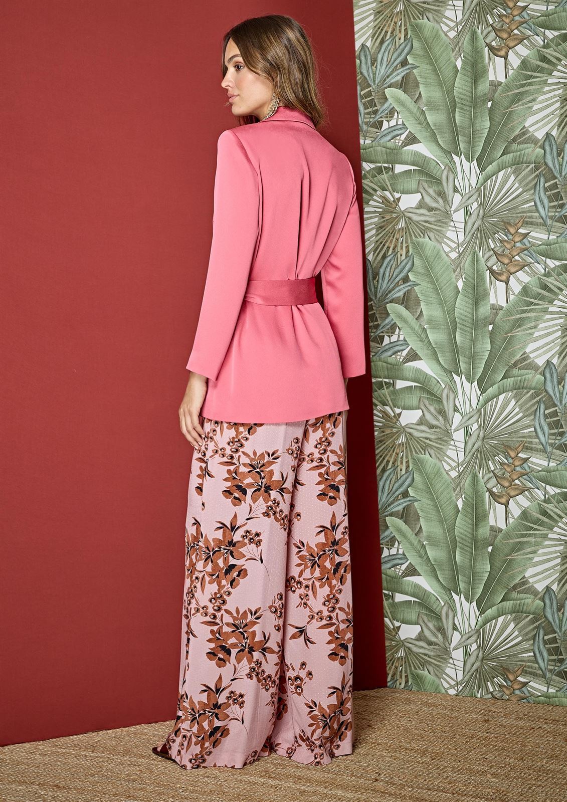 ALBA CONDE Pantalón Fluído Estampado Floral - Imagen 2