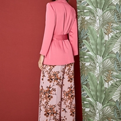 ALBA CONDE Pantalón Fluído Estampado Floral - Imagen 2