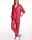 ALBA CONDE Pantalón Rojo de Rayas - Imagen 2