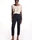 ALBA CONDE Pantalón Semientallado Negro - Imagen 2