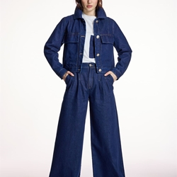 ALBA CONDE Pantalón Vaquero Wide Leg - Imagen 1