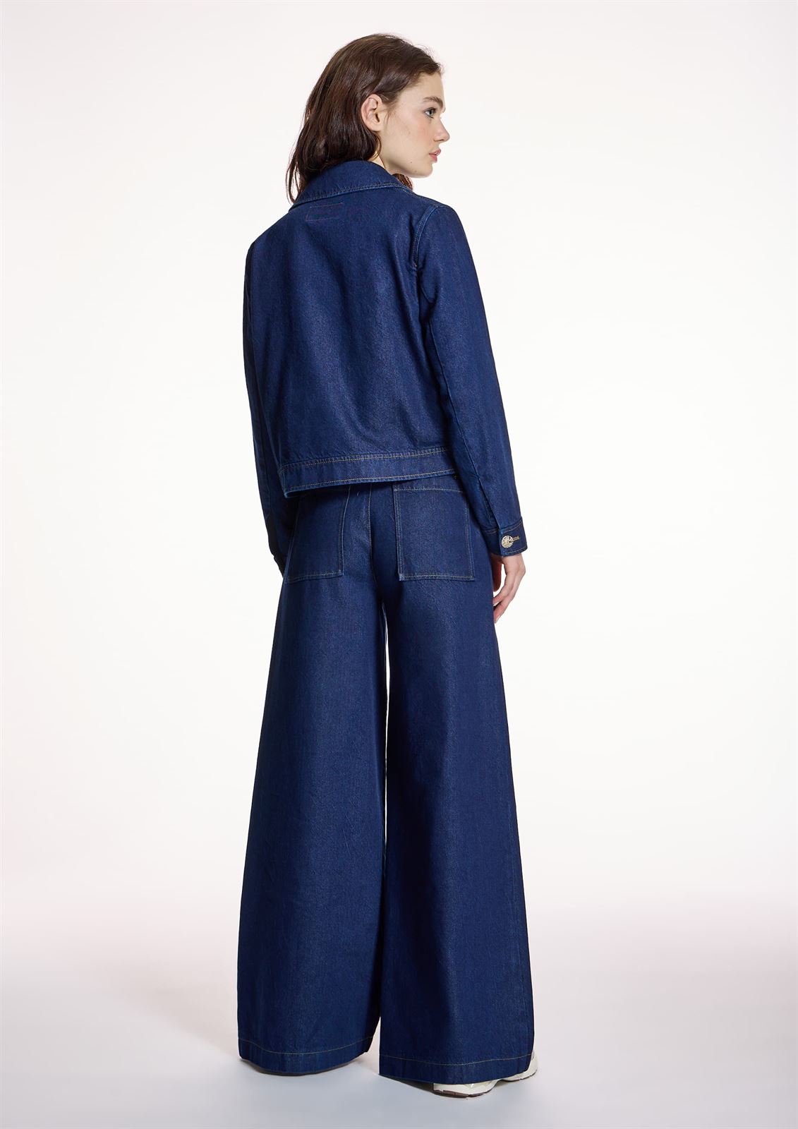 ALBA CONDE Pantalón Vaquero Wide Leg - Imagen 6