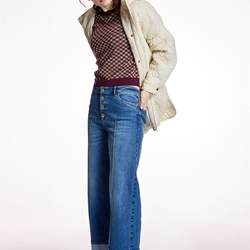 ALBA CONDE Parka Acolchada Cruda - Imagen 1