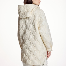 ALBA CONDE Parka Acolchada Cruda - Imagen 2