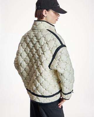 ALBA CONDE parka Acolchada en Crudo - Imagen 2