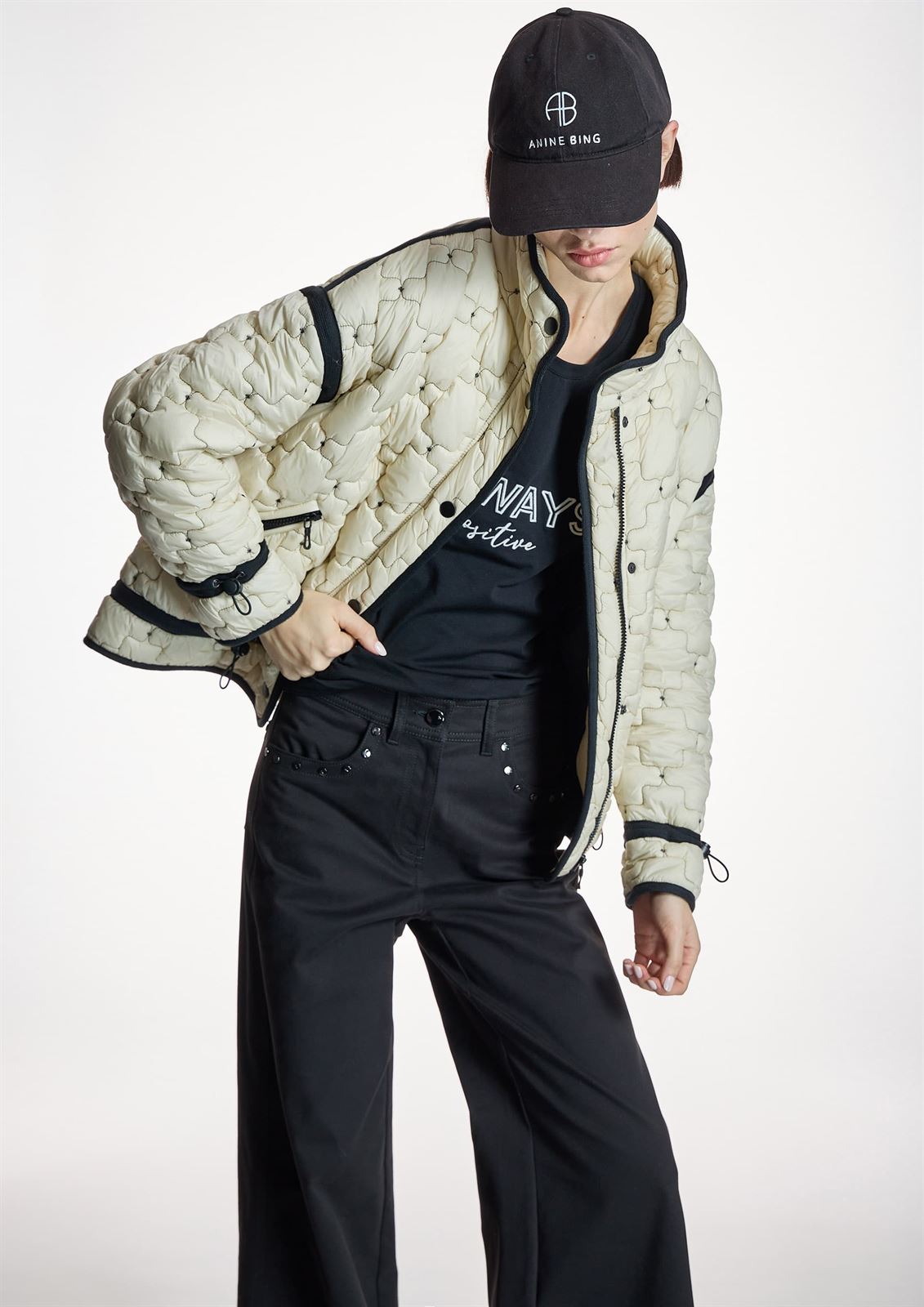ALBA CONDE parka Acolchada en Crudo - Imagen 4