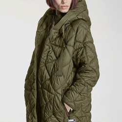 ALBA CONDE Parka Acolchada Kaki - Imagen 2