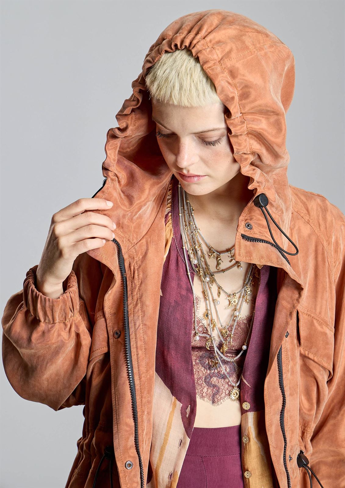 ALBA CONDE Parka Teja - Imagen 3