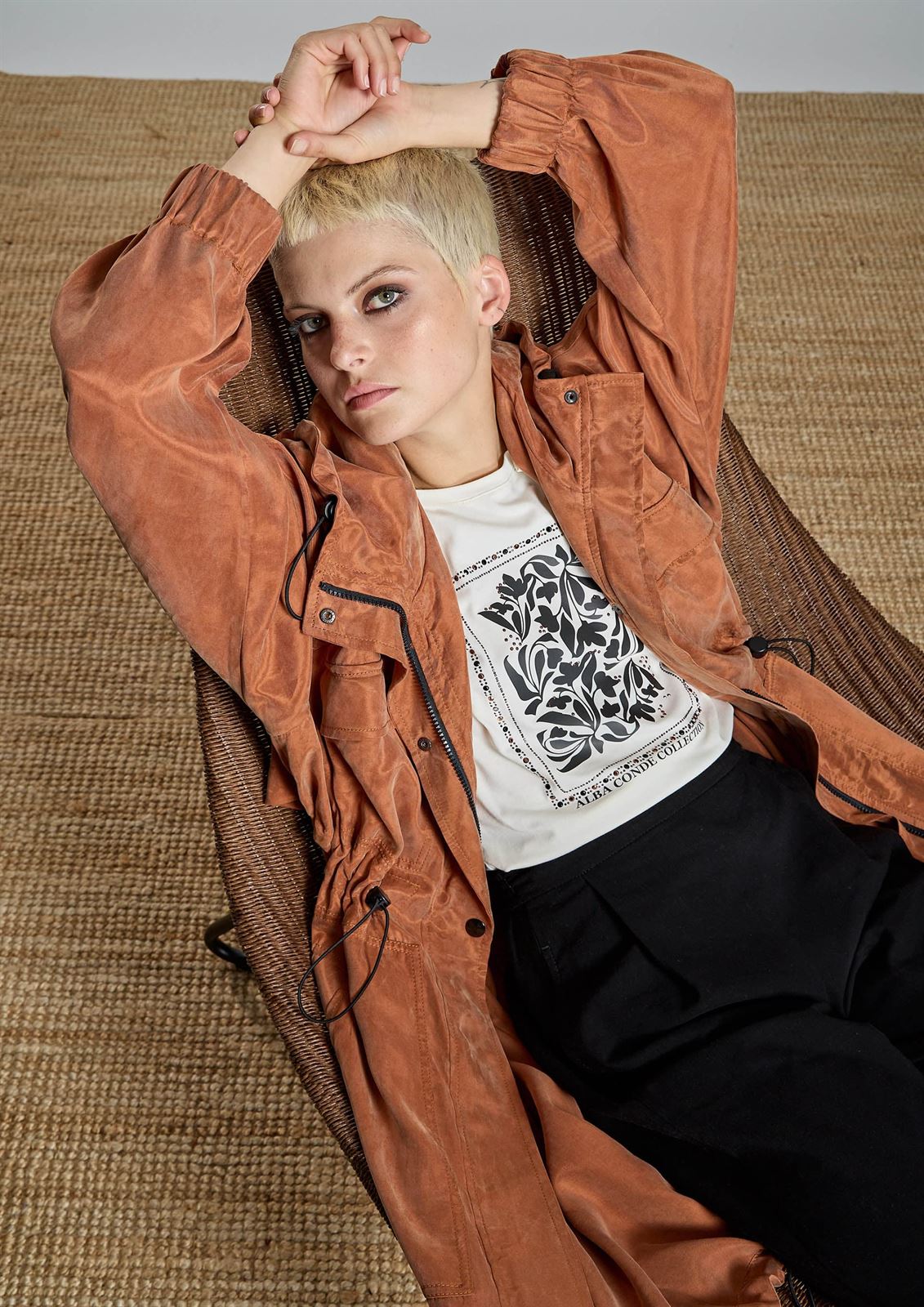 ALBA CONDE Parka Teja - Imagen 5