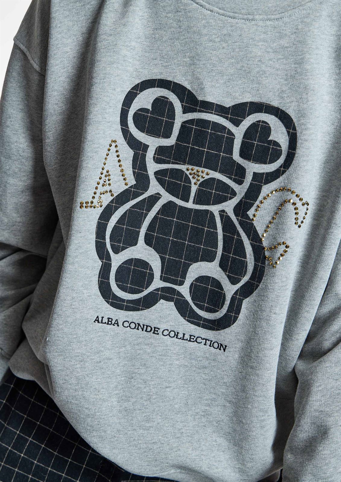 ALBA CONDE Sudadera con Print - Imagen 1