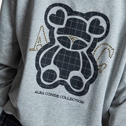 ALBA CONDE Sudadera con Print - Imagen 1