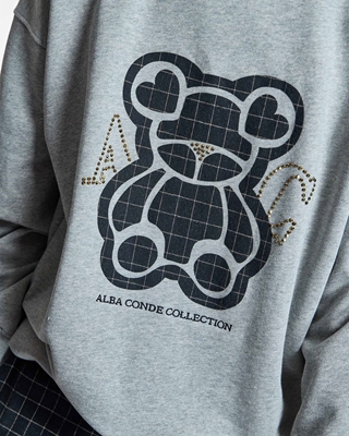 ALBA CONDE Sudadera con Print - Imagen 1