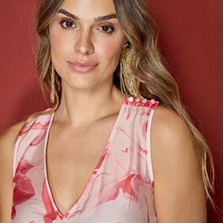 ALBA CONDE Top Estampado Floral - Imagen 1