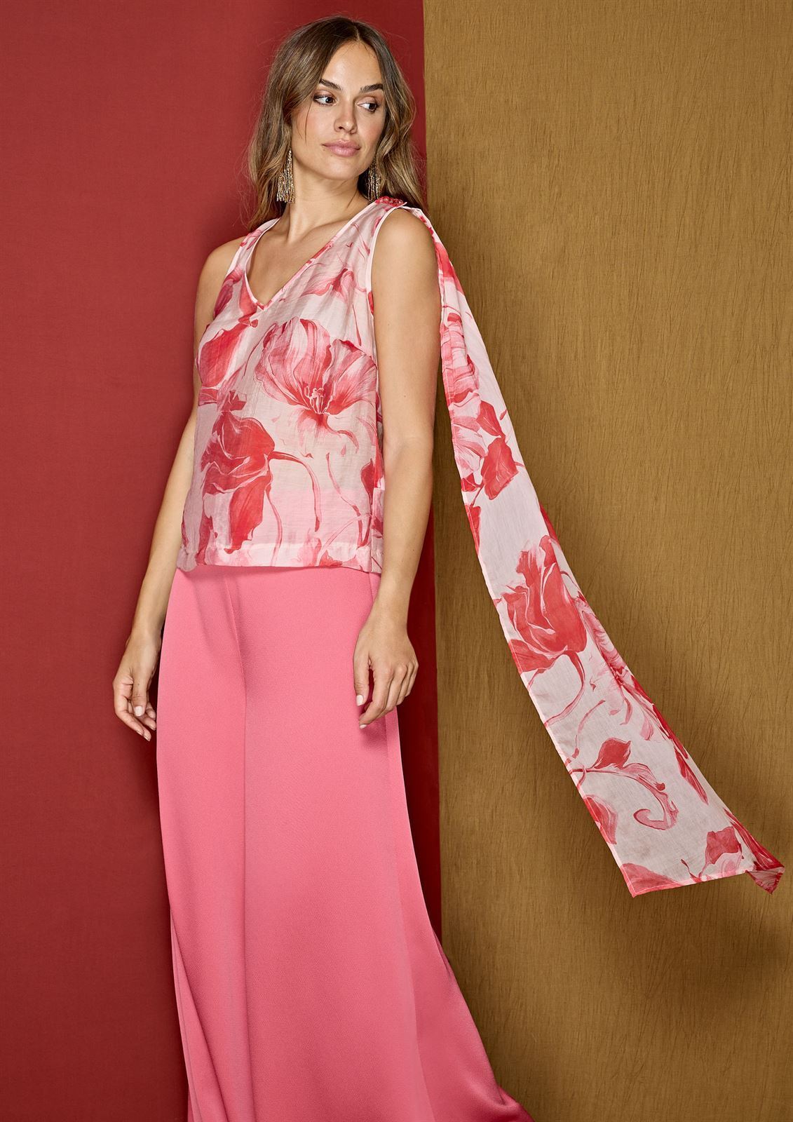 ALBA CONDE Top Estampado Floral - Imagen 4