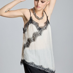 ALBA CONDE Top Lencero Crudo - Imagen 2