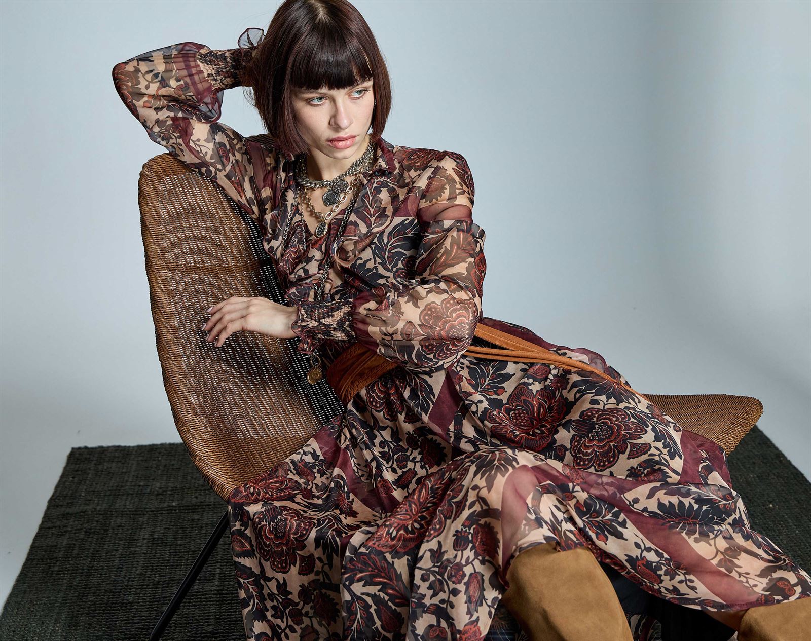 ALBA CONDE Vestido Boho Chic - Imagen 1
