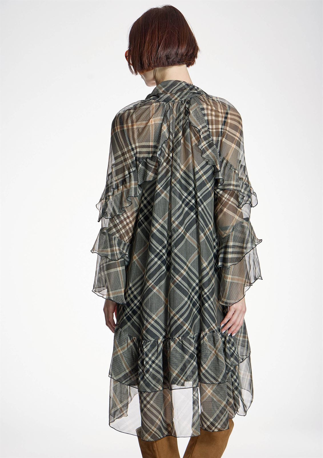 ALBA CONDE Vestido Corto con Volantes - Imagen 5